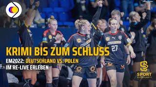 Deutschland - Polen | Ganzes Spiel - Handball-EM der Frauen 2022 | SDTV Handball