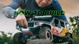 How To Build Rc Crawler Traxxas TRX-4 JEEP XJ Baja Off-Road 4x4 Rc  @e3s-rc