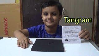 Tangram | Learn how to make the puzzle | Demo by little boy Zamzam | VASCSC | Ahmedabad