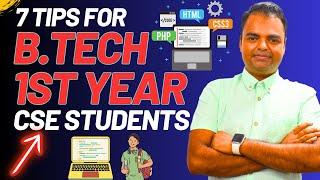 How to Study B.Tech CSE First Year Engineering for Bright Future, Roadmap for First Year B.Tech CSE