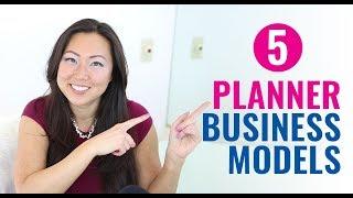 5 Different Business Models for Selling Planners // How To Sell Planners // Beyond Erin Condren