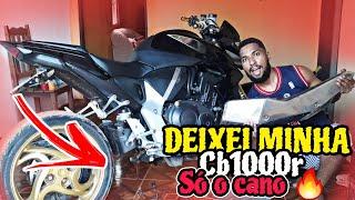 DEIXEI MINHA CB1000R SO O CANO 