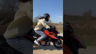 KTM Duke 1290 bike Crazy girls hot status attitude rider Instagram reels and tiktok videos 2023!