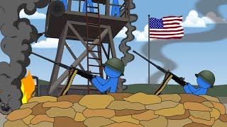 【W-A】WW2 Attack on Pearl Harbor Stickman Animation