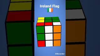 Ireland flag  in magic cube #Anuj technical #trending