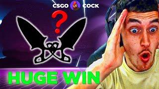 Straka tried CSGO crash website and won Shadow daggers knife | CSGOCOCK PROMO CODE 2022