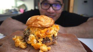 BEST MAC & CHEESE BURGER