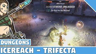 Icereach - No Rest For The Wicked, No Death/HM/Speed - ESO Dungeon Achievements!