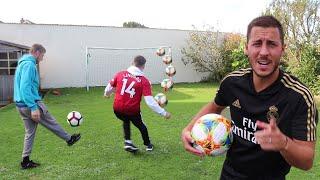 BOXING CROSSBAR CHALLENGE vs W2S FT. EDEN HAZARD!!