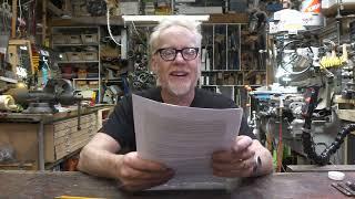 Adam Savage Answers a Personal Question