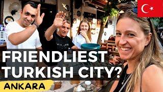 Is This The FRIENDLIEST CITY In Turkey? Meeting Locals At Ankara Castle and Hamamönü 