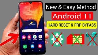 Samsung A50/A50s/A51 HARD RESET & FRP UNLOCK |ANDROID 11 (APRIL 2021)
