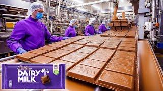 How Cadbury Dairy Milk Chocolate Are Made in Factory?  Captain Discovery