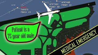 TAP Portugal DIVERTS TO PARIS-ORLY with Medical Emergency!