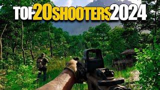 TOP 20 BEST SHOOTERS Video Games  2024