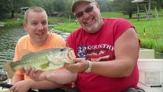 Fishing with Uncle Dave Woodhaven Lakes Sublette, IL