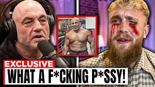 Joe Rogan just ATTACKED Jake Paul for CANCELLING Mike tyson Fight