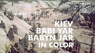 139 #Ukraine 1941 ▶ Kiev in Color - 6th Army PK637 (September 41) Kiew Babi Yar Babyn Jar Massacre