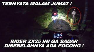 Rider ZX25R ini Ga Sadar di Sebelahnya ada Pocong | Indonesia Motovlog (164)