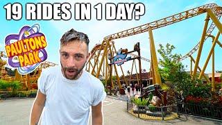 EVERY Ride At Paultons Park In 1 Day (Hottest Day EVER) 