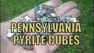 Collecting Pyrite Cube Crystals in a  Pennsylvania Coal Mine