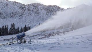 A-Basin snowmaking