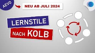 AEVO 2024: Lernstilinventar nach Kolb. Das musst du wissen.