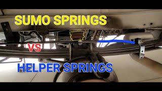 BETTER than Sumo Springs (Superspring Helper Springs) Sprinter Van RV's