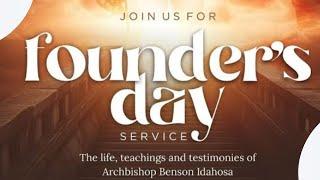 Founder's Day Service 2024 - Rev. Prof. John Okhuoya - Wed. 11th Sept. 2024