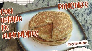 Pancakes Deliciosos y Saludables Con Harina de Almendras.