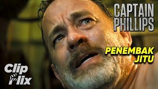 Penembak Jitu | Captain Phillips | Tom Hanks | ClipFlix