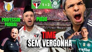 REACT SÃO PAULO 1 X 2 PALMEIRAS TOMAMOS UMA VIRADA ÉPICA