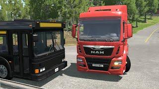 Bus & Truck Crashes 6 - BeamNG Drive