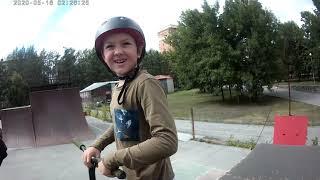 скейт парк и батут bmx влог от первого лица