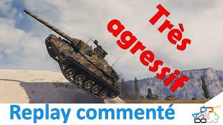 world of tanks fr - AMX 30 B - Replay commenté