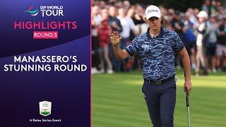 Matteo Manassero | Round 3 Highlights | 2024 BMW PGA Championship