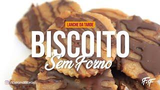 BISCOITO PROTEICO E SAUDÁVEL SEM FORNO