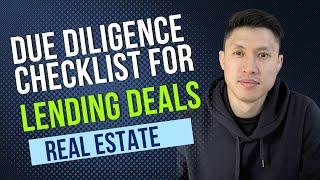 Ultimate Due Diligence Checklist for Private Money Lending!