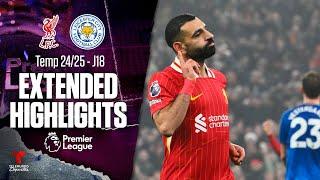 Liverpool vs. Leicester City | Highlights Premier League | Jornada 18 | Telemundo Deportes