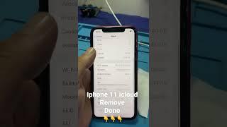 Iphone 11 icloud remove done  free free