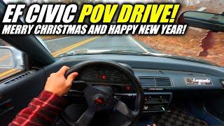 EF Civic POV Drive - Back Behind the Wheel!