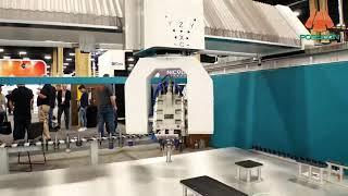 Quick Look at the T-REX 5 Axis CNC Router Displayed at Surfaces 2018 Stone Show