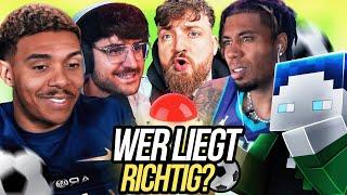 WER LIEGT RICHTIG..?!? QUIZFORMAT mit ELI, BASTI, SIDNEY & ANTON (Wissensfragen)