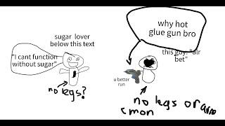 The guy who cant function without their daily sugar be like