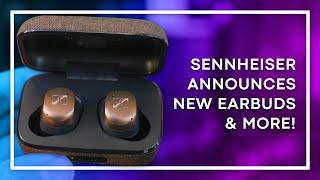 Sennheiser Announces New Premium Earbuds & Headphones At CES 2024!