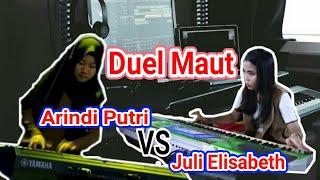 AKSI DUEL KEYBOARD WANITA ARINDI PUTRI VS JULIA ELISABETHMANA YANG TERBAIK