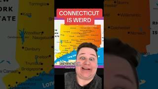 CONNECTICUT IS WEIRD #history #connecticut #ct #usa #map #connecticutsun #america #historyfacts