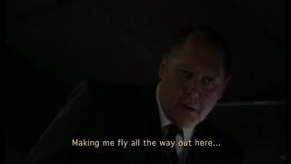 The Blacklist 8x12 ending don't mess with Reddington