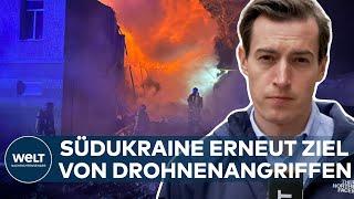 KRIEG IN DER UKRAINE: Infrastruktur getroffen – Odessa wieder im Fokus russischer Drohnenangriffe