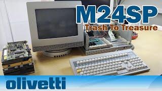 Olivetti M24SP - From Trash To Treasure - Intel 8086 10MHz